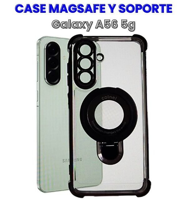 Case Samsung a56 5g con Magsafe y Soporte