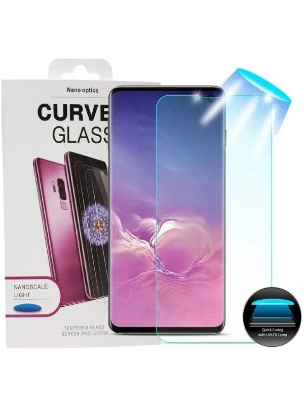 Vidrio Templado Transparente UV para S10 Plus
