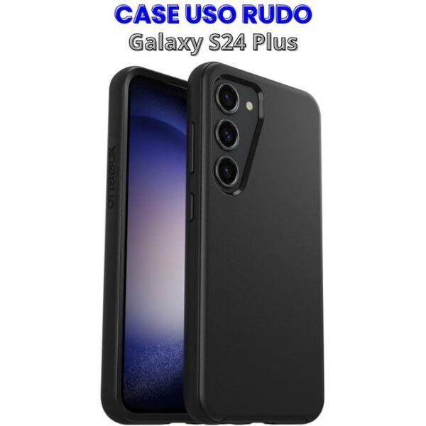 Case Uso Rudo Negro para S24 Plus
