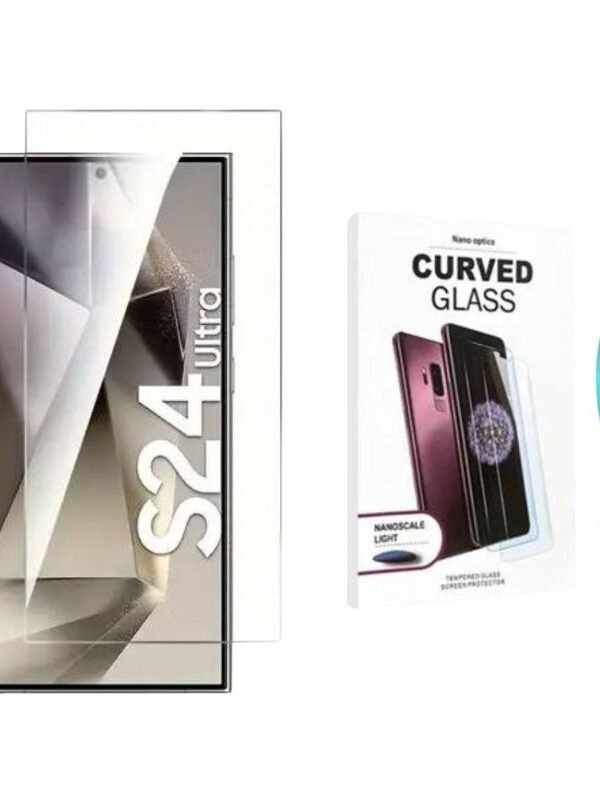 Vidrio Templado Transparente UV para S24 Ultra