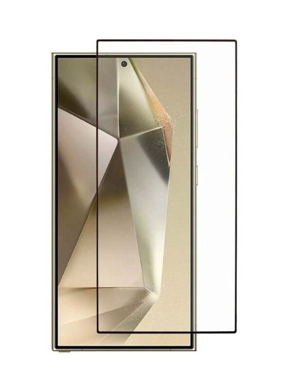 Vidrio Templado 9D con orilla negra para S25 Ultra