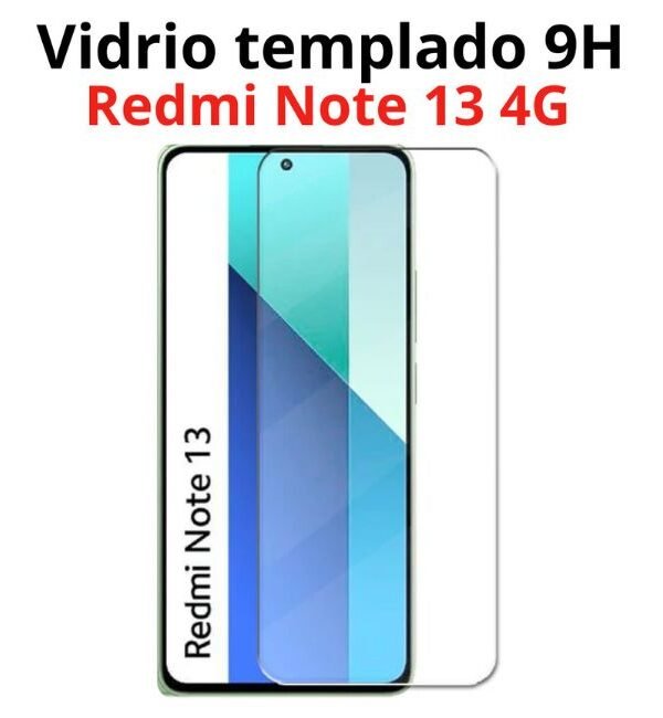 Vidrio Templado 9D Redmi Note 13 4g