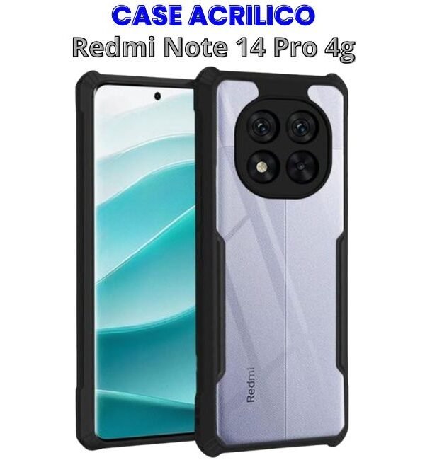 2(99) Case Acrílico para Redmi Note 14 Pro 4g