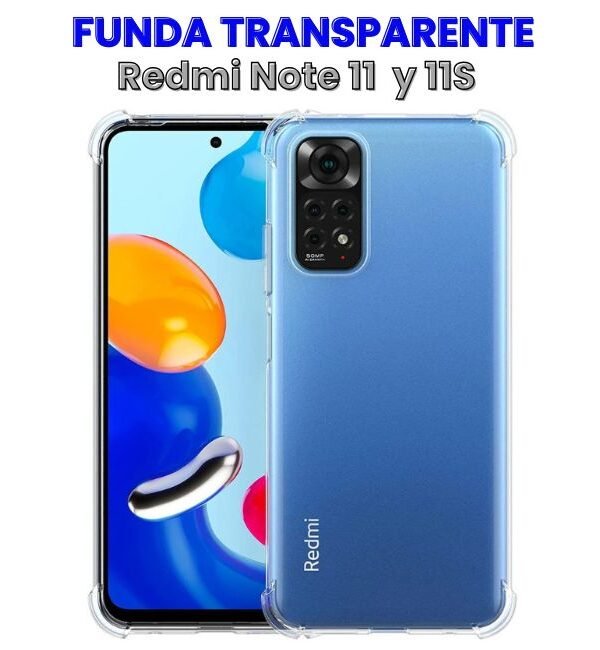 Case Antishock Xiaomi Redmi Note 11, 11s y 12s