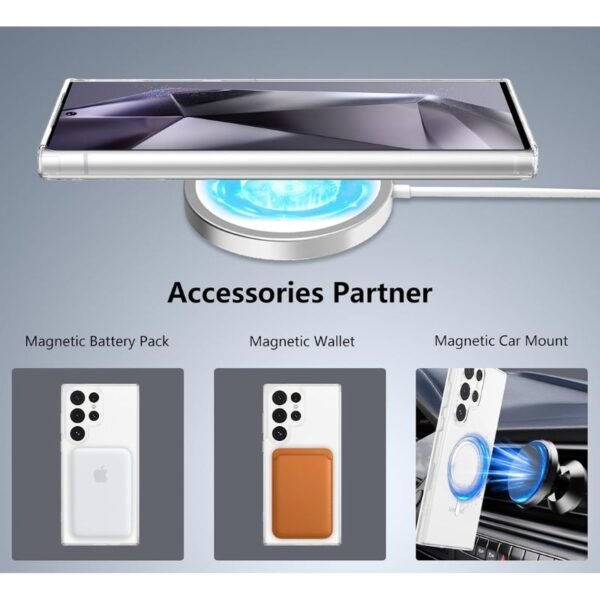 ESTUCHE TRANSPARENTE CON MAGSAFE PARA SAMSUNG GALAXY