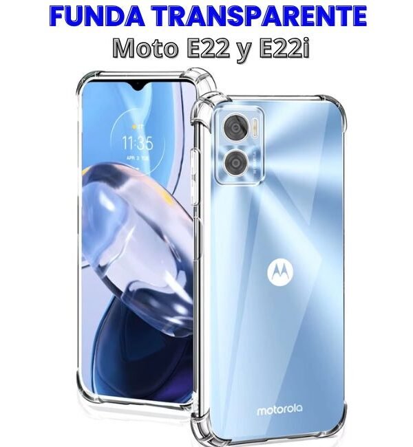 Case Antishock Moto E22 Y E22i