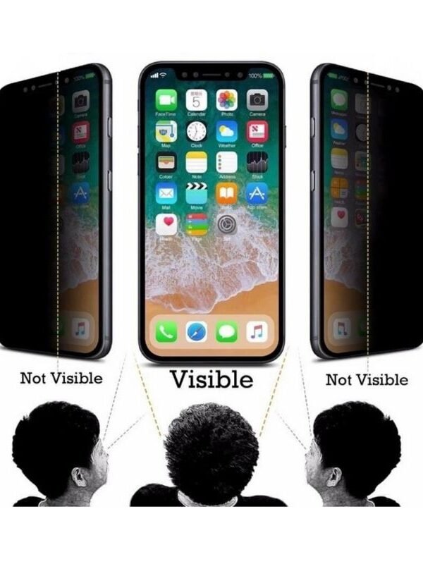 Vidrio Templado Antie spias Iphone 11 normal
