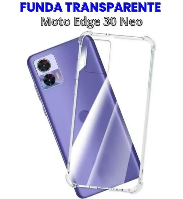 Case Antishock transparente para Moto Edge 30 Neo
