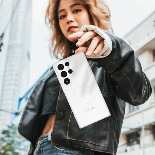 CASE TRANSPARENTE CON MAGSAFE PARA SAMSUNG GALAXY