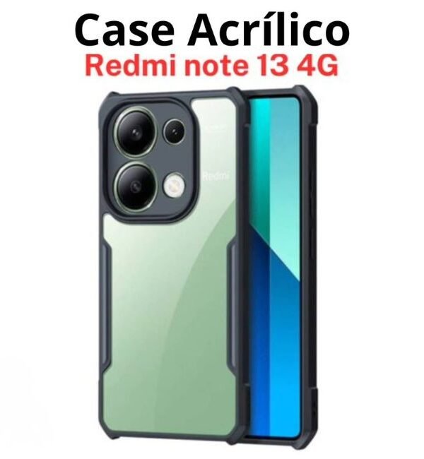 4(38) Case Acrílico para Redmi Note 13 4g