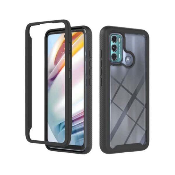 Case Hibrido de 2 Piezas para Moto G60
