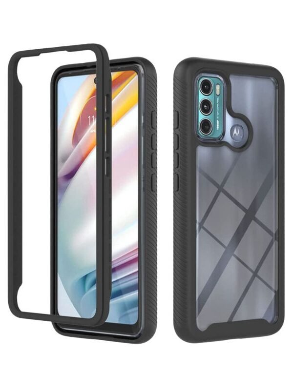 Case Hibrido de 2 Piezas para Moto G60