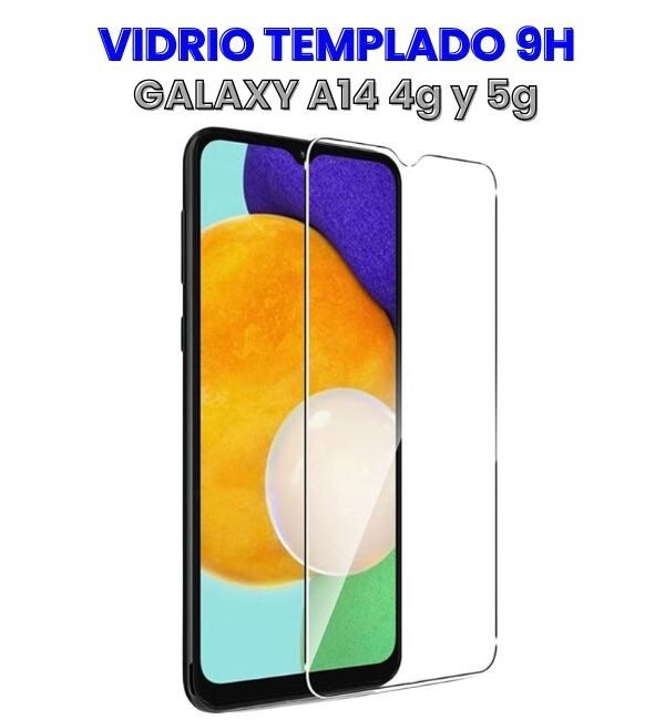 Vidrio Templado Standard 9H para A14 4g y 5g
