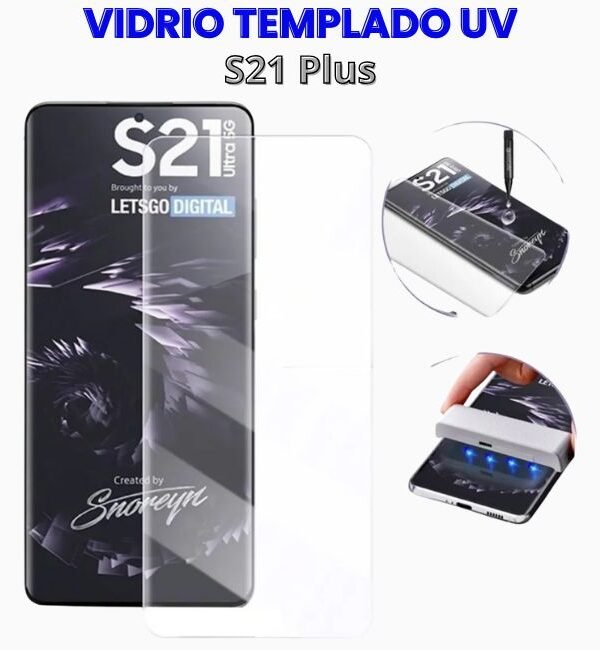 Vidrio Templado UV S21 Plus