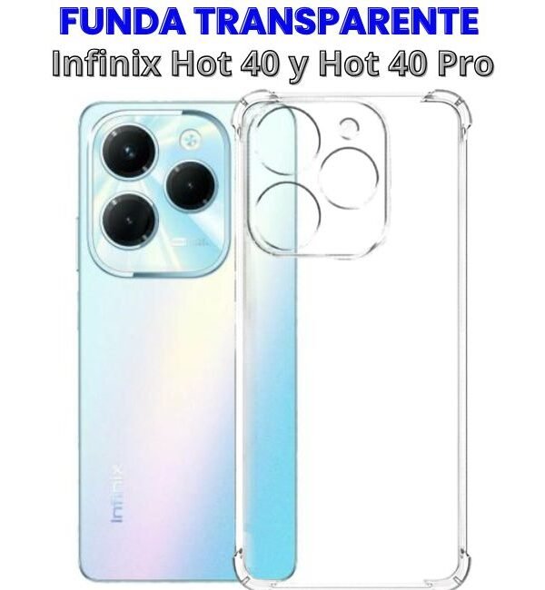Case Antishock Hot 40 y Hot 40 Pro