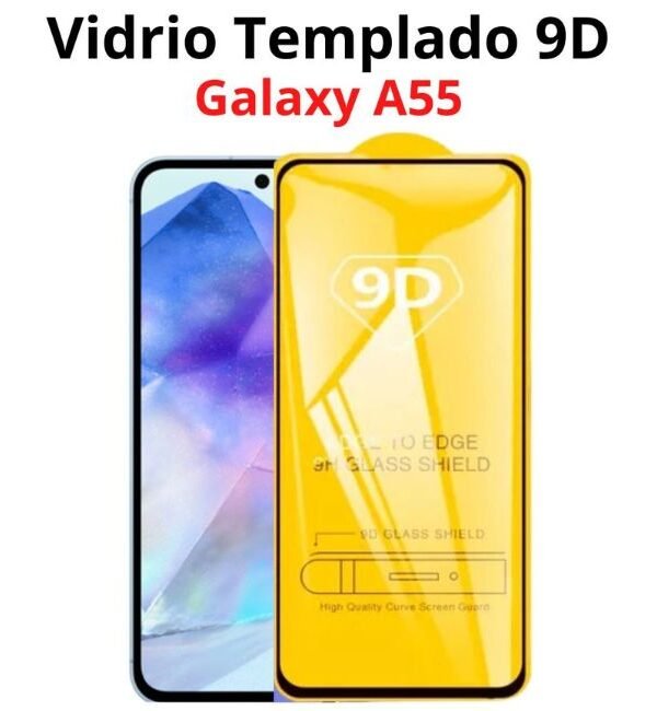 7(15) Vidrio Templado 9D para A55 5g