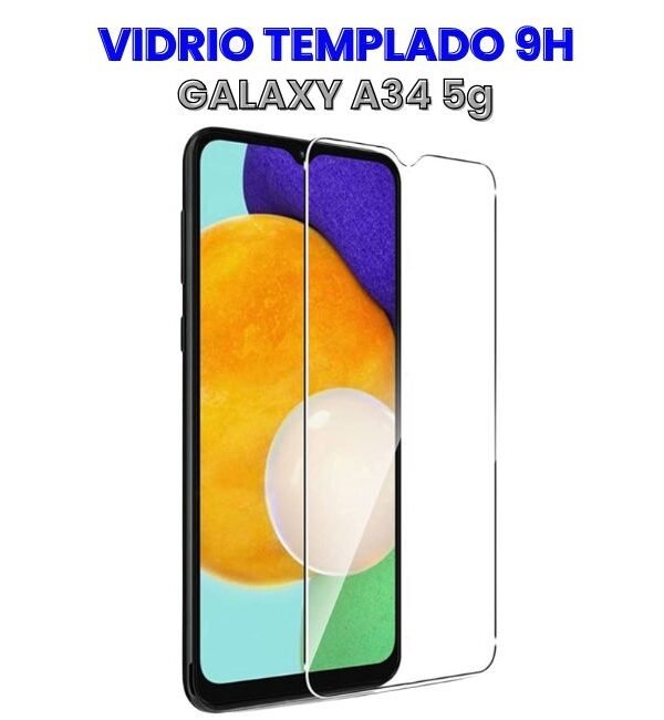 Vidrio Templado Standard 9H para A34 5G