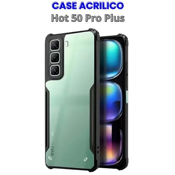 Case Acrílico para Hot 50 Pro Plus