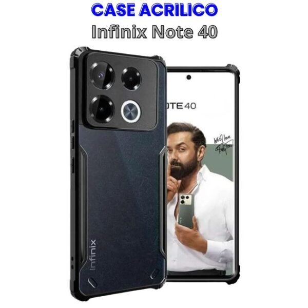Case Acrílico para Infinix Note 40