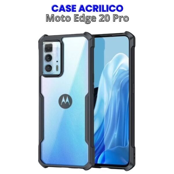 Case Acrílico para Moto Edge 20 Pro