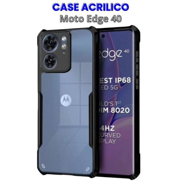 Case Acrílico para Motorola Edge 40