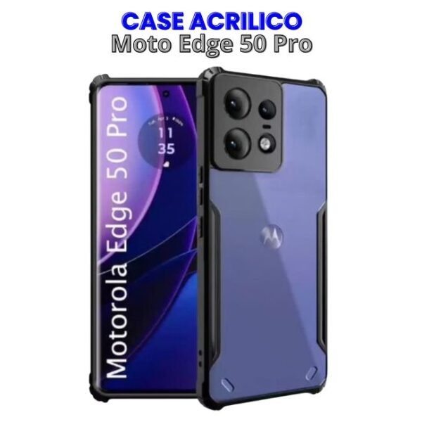 Case Acrílico para Motorola Edge 50 Pro