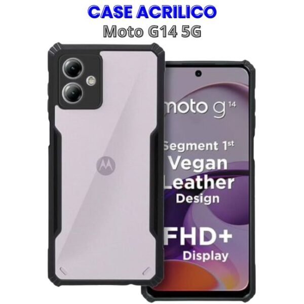 Case Acrílico para Moto G14 5g