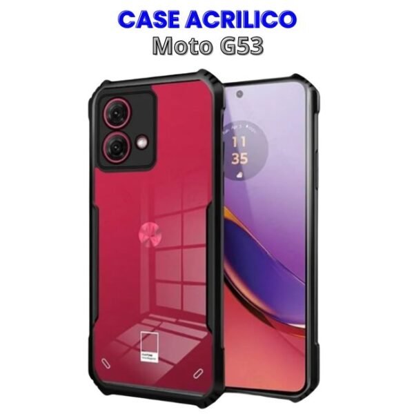 Case Acrílico para Moto G53