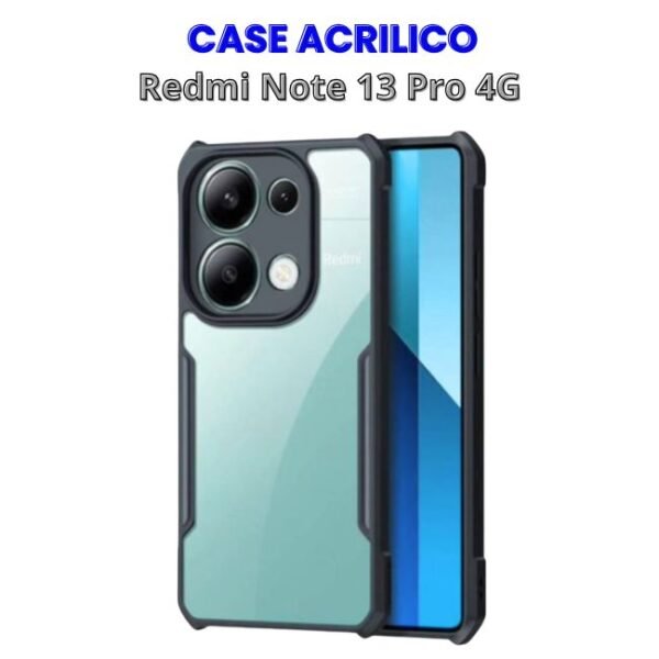 Case Acrílico para Redmi Note 13 Pro 4g
