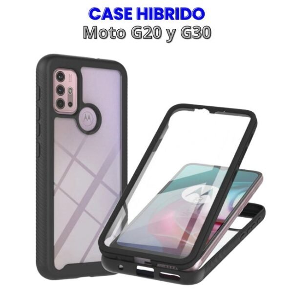 Case Hibrido de 2 Piezas Moto G20 y G30