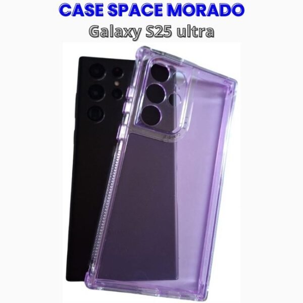 Case Morado Space de 2 piezas S25 Ultra