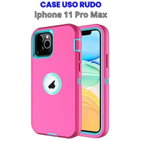 Case Uso Rudo Rosa Iphone 11 Pro Max