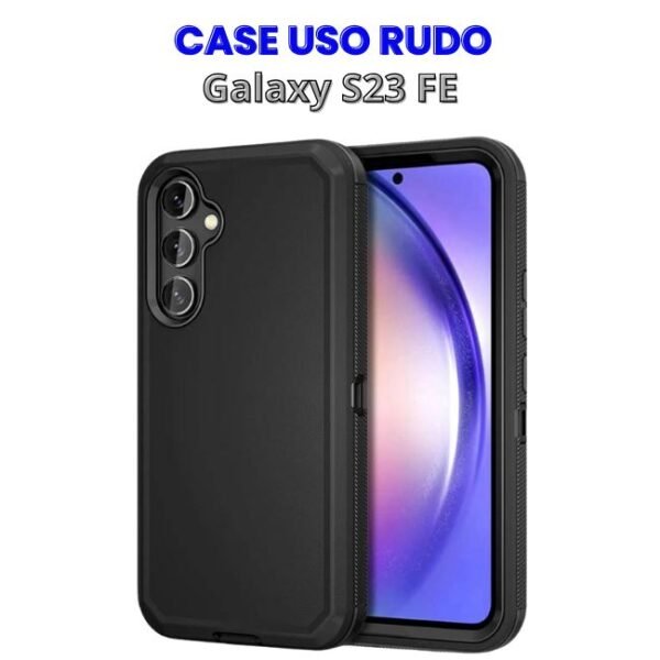 CASE USO RUDO NEGRO GALAXY S23 FE Case Uso Rudo Negro para S23 FE