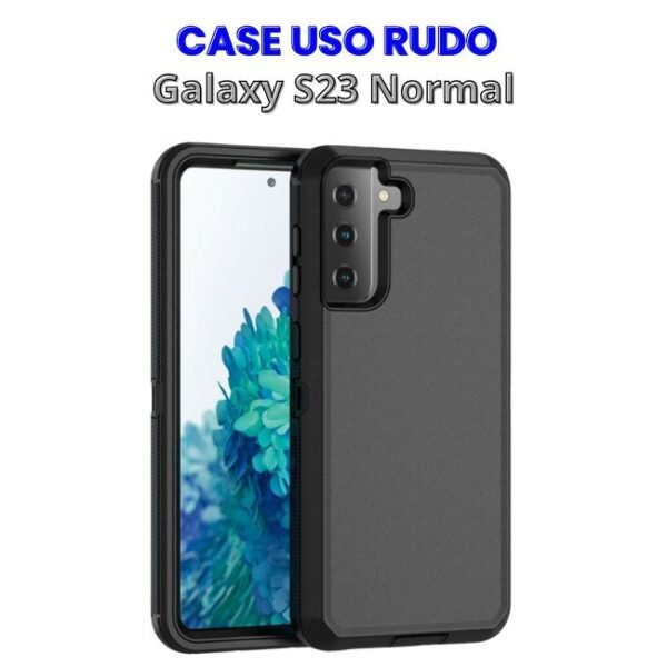 CASE USO RUDO NEGRO GALAXY S23 NORMAL Case Uso Rudo Negro para S23 Normal