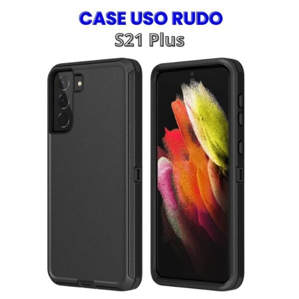 Case Uso Rudo Negro para S21 Plus