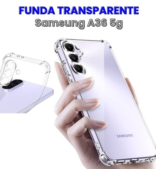 Funda Transparente (43) Case Antishock A36 5g