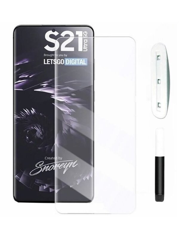 Vidrio Templado UV S21 Plus