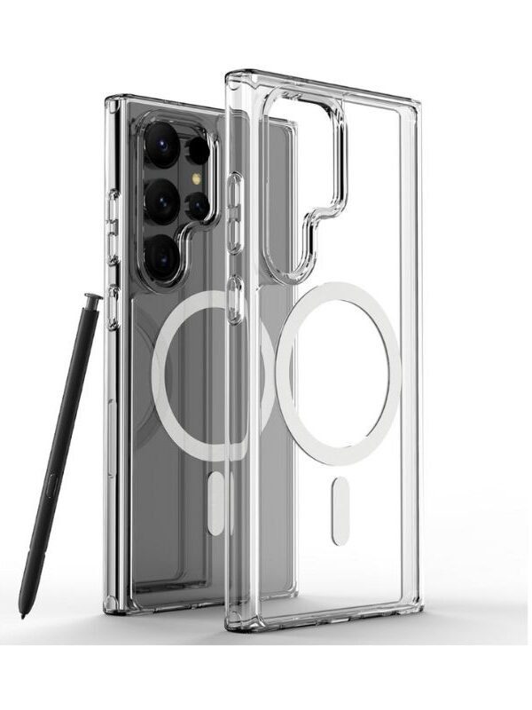 Funda transparente para Samsung Galaxy S22 Ultra con Magsafe