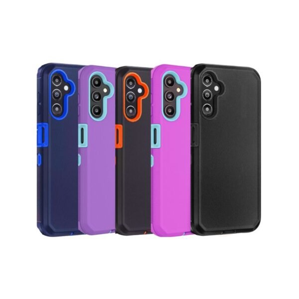 Funda para celular Samsung a56 5g de Uso Rudo de 3 Piezas