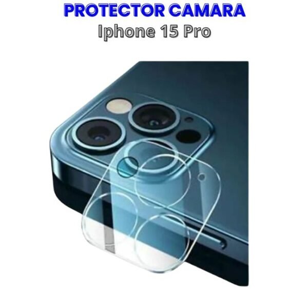 Protector Cámara Iphone 15 Pro