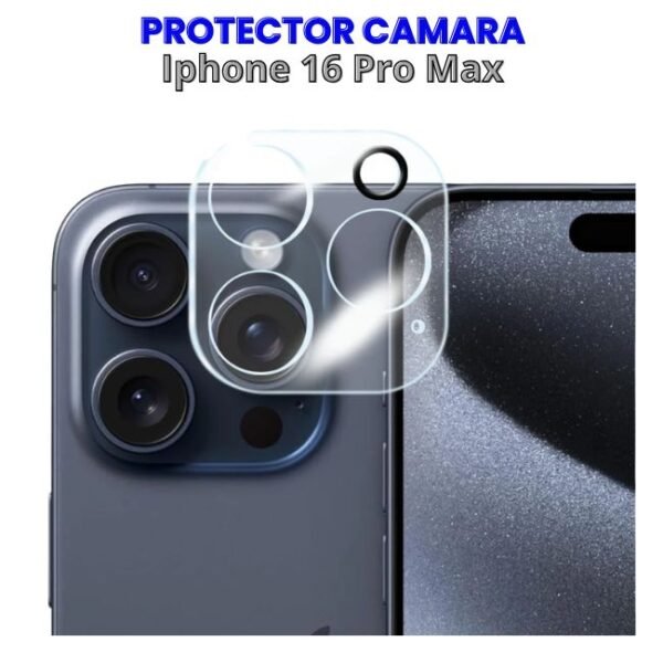 PROTECTOR CAMARA IPHONE 16 PRO MAX Protector Cámara Iphone 16 Pro Max