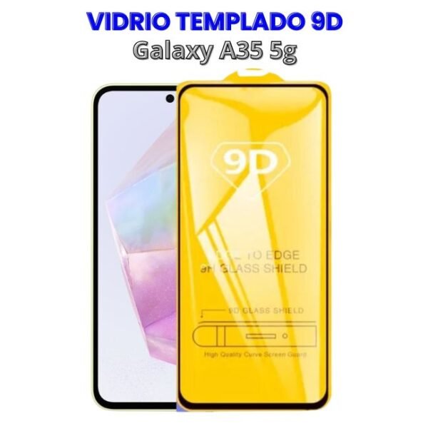 Vidrio Templado 9D para A35 5g