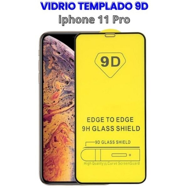 Vidrio Templado 9D para Iphone 11 Pro