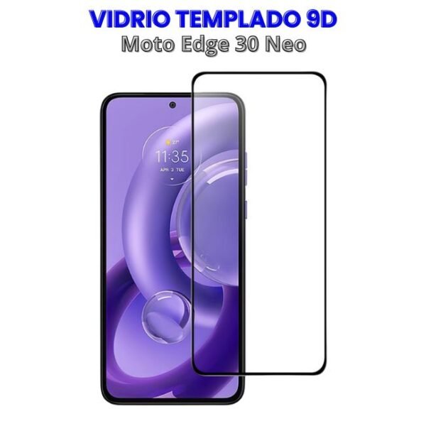 Vidrio Templado 9D Moto Edge 30 Neo