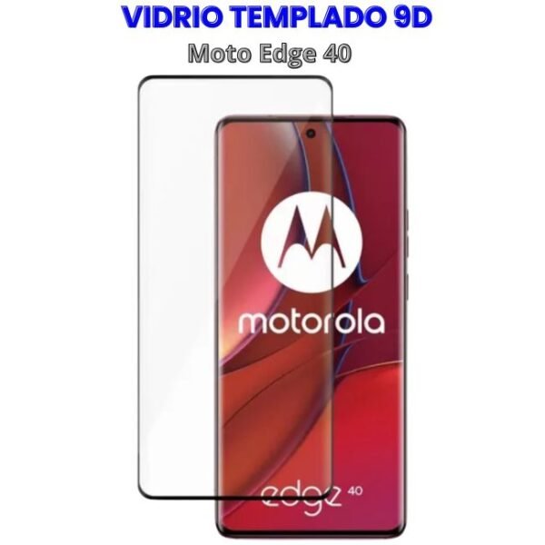 VIDRIO TEMPLADO 9D MOTO EDGE 40 NEO Vidrio Templado 9D Motorola Edge 40