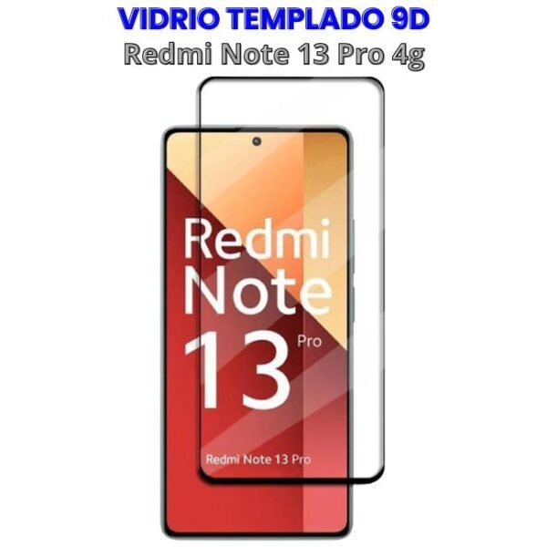 Vidrio Templado 9D para Redmi Note 13 Pro 4g