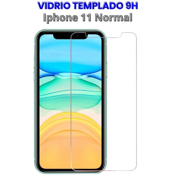 VIDRIO TEMPLADO 9H IPHONE 11 NORMAL Vidrio Templado 9H para Iphone 11 Normal