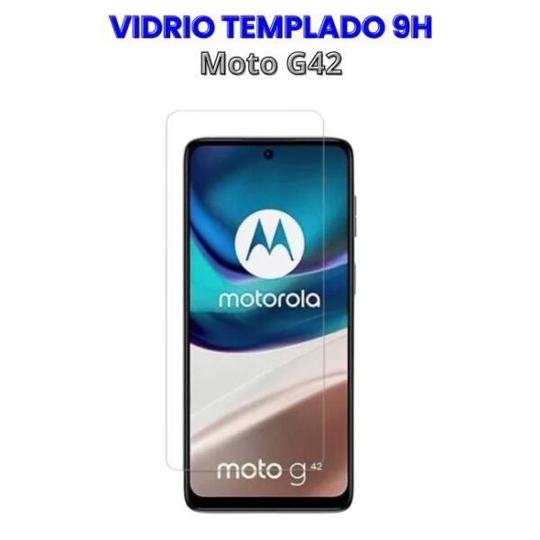 Vidrio Templado 9H para Moto G42