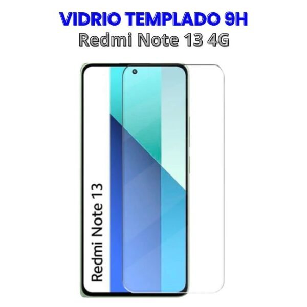 Vidrio Templado Standard 9H para Redmi Note 13 4g