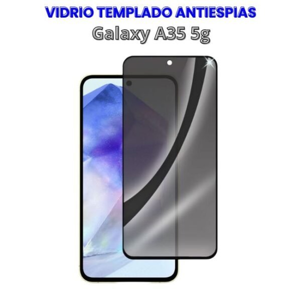 Vidrio Templado Anti-Espias para A35 5g